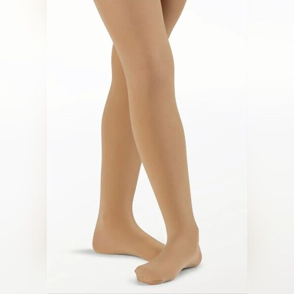 Natalie Kids Footed Ballet Dance Tights - Picture 9 of 9